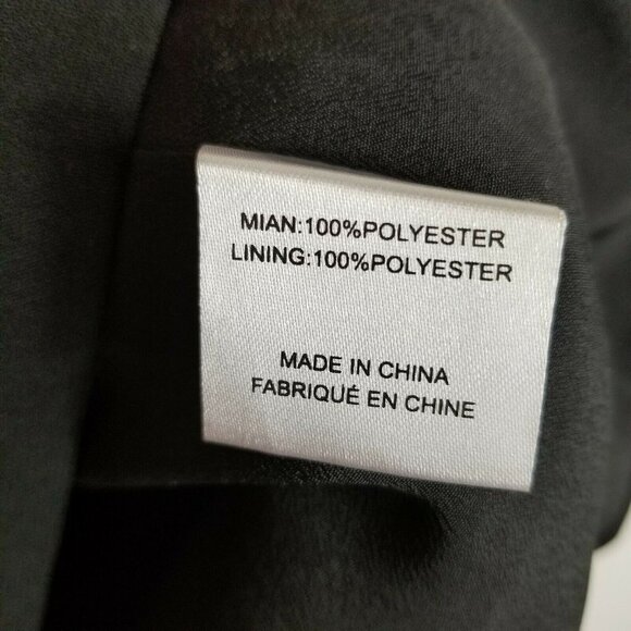 C/Meo Collective Womens Black Long Sleeve OFF The Shoulder Blouse Top Size Small - Picture 6 of 7